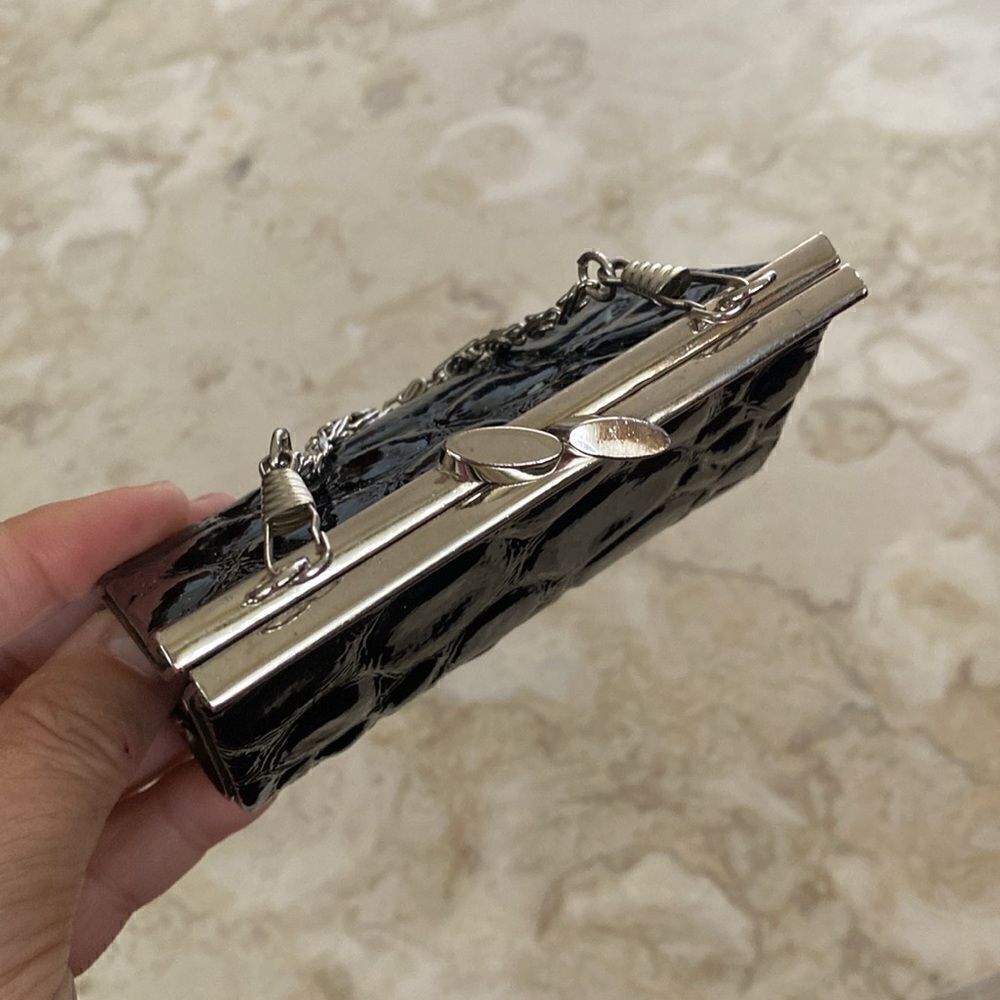 Mini Croc Embossed Purse / Wallet - Picture 4 of 9